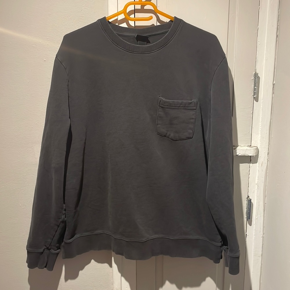 H&M Men’s Lightweight Sweatshirt Black Size L